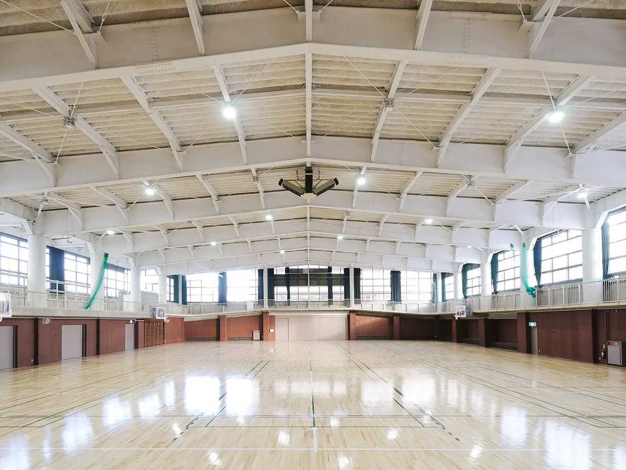 金沢市立中央地区新中学校屋内運動場